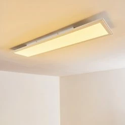 Hofstein Voisines Deckenpanel LED Weiß, 1-flammig, Fernbedienung, Farbwechsler -LED Leuchten Verkäufe voisines deckenpanel h3267776 do1 4