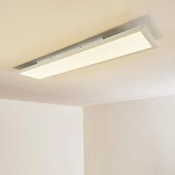 Hofstein Voisines Deckenpanel LED Weiß, 1-flammig, Fernbedienung, Farbwechsler -LED Leuchten Verkäufe voisines deckenpanel h3267776 do1 6