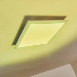 Hofstein Voisines Deckenpanel LED Weiß, 1-flammig, Fernbedienung, Farbwechsler 43 Hofstein Voisines Deckenpanel LED Weiß, 1-flammig, Fernbedienung, Farbwechsler -LED Leuchten Verkäufe voisines deckenpanel h3267790 18