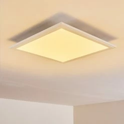 Hofstein Voisines Deckenpanel LED Weiß, 1-flammig, Fernbedienung, Farbwechsler 27 Hofstein Voisines Deckenpanel LED Weiß, 1-flammig, Fernbedienung, Farbwechsler -LED Leuchten Verkäufe voisines deckenpanel h3267790 2