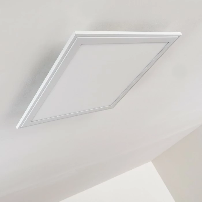 Hofstein Voisines Deckenpanel LED Weiß, 1-flammig, Fernbedienung, Farbwechsler 4 Hofstein Voisines Deckenpanel LED Weiß, 1-flammig, Fernbedienung, Farbwechsler – Bild 4