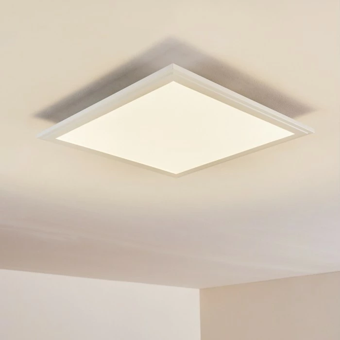 Hofstein Voisines Deckenpanel LED Weiß, 1-flammig, Fernbedienung, Farbwechsler 8 Hofstein Voisines Deckenpanel LED Weiß, 1-flammig, Fernbedienung, Farbwechsler – Bild 8