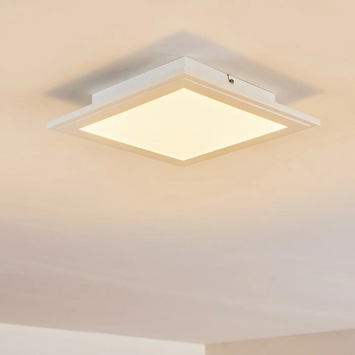 Hofstein Voisines Deckenpanel LED Weiß, 1-flammig, Fernbedienung, Farbwechsler 11 Hofstein Voisines Deckenpanel LED Weiß, 1-flammig, Fernbedienung, Farbwechsler – Bild 11