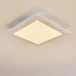 Hofstein Voisines Deckenpanel LED Weiß, 1-flammig, Fernbedienung, Farbwechsler 39 Hofstein Voisines Deckenpanel LED Weiß, 1-flammig, Fernbedienung, Farbwechsler -LED Leuchten Verkäufe voisines deckenpanel h3306154 do1 14