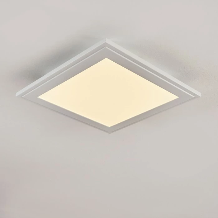 Hofstein Voisines Deckenpanel LED Weiß, 1-flammig, Fernbedienung, Farbwechsler 16 Hofstein Voisines Deckenpanel LED Weiß, 1-flammig, Fernbedienung, Farbwechsler – Bild 16