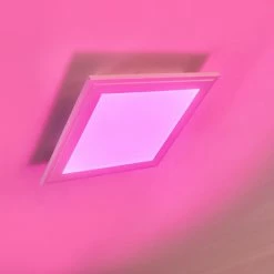 Hofstein Voisines Deckenpanel LED Weiß, 1-flammig, Fernbedienung, Farbwechsler 45 Hofstein Voisines Deckenpanel LED Weiß, 1-flammig, Fernbedienung, Farbwechsler -LED Leuchten Verkäufe voisines deckenpanel h3306154 do1 20