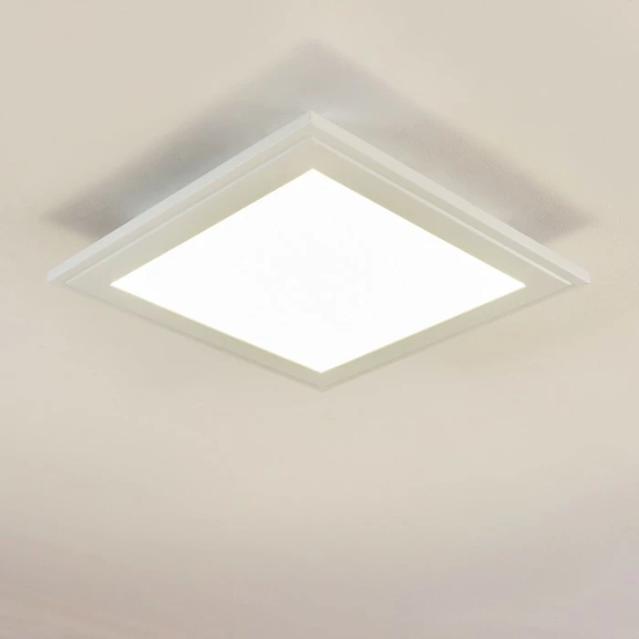 Hofstein Voisines Deckenpanel LED Weiß, 1-flammig, Fernbedienung, Farbwechsler 7 Hofstein Voisines Deckenpanel LED Weiß, 1-flammig, Fernbedienung, Farbwechsler – Bild 7