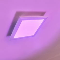 Hofstein Voisines Deckenpanel LED Weiß, 1-flammig, Fernbedienung, Farbwechsler 33 Hofstein Voisines Deckenpanel LED Weiß, 1-flammig, Fernbedienung, Farbwechsler -LED Leuchten Verkäufe voisines deckenpanel h3306154 do1 8