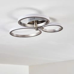 Hofstein Volonne Deckenleuchte LED Silber, 3-flammig 30 Hofstein Volonne Deckenleuchte LED Silber, 3-flammig -LED Leuchten Verkäufe volonne deckenleuchte h3110348 do1 12