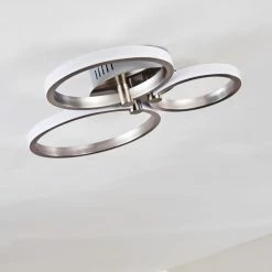 Hofstein Volonne Deckenleuchte LED Silber, 3-flammig 31 Hofstein Volonne Deckenleuchte LED Silber, 3-flammig -LED Leuchten Verkäufe volonne deckenleuchte h3110348 do1 13