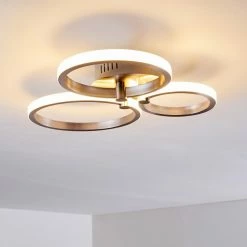 Hofstein Volonne Deckenleuchte LED Silber, 3-flammig 21 Hofstein Volonne Deckenleuchte LED Silber, 3-flammig -LED Leuchten Verkäufe volonne deckenleuchte h3110348 do1 3