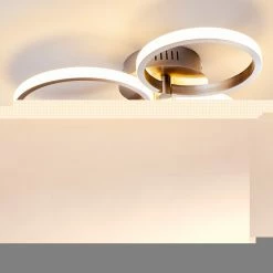 Hofstein Volonne Deckenleuchte LED Silber, 3-flammig 24 Hofstein Volonne Deckenleuchte LED Silber, 3-flammig -LED Leuchten Verkäufe volonne deckenleuchte h3110348 do1 6