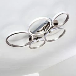 Hofstein Volonne Deckenleuchte LED Silber, 5-flammig 33 Hofstein Volonne Deckenleuchte LED Silber, 5-flammig -LED Leuchten Verkäufe volonne deckenleuchte h3110379 do1 15