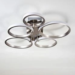 Hofstein Volonne Deckenleuchte LED Silber, 5-flammig 22 Hofstein Volonne Deckenleuchte LED Silber, 5-flammig -LED Leuchten Verkäufe volonne deckenleuchte h3110379 do1 4