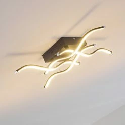 Hofstein Voltti Deckenleuchte LED Schwarz, 4-flammig 32 Hofstein Voltti Deckenleuchte LED Schwarz, 4-flammig -LED Leuchten Verkäufe voltti deckenleuchte h3090084 13