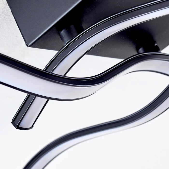 Hofstein Voltti Deckenleuchte LED Schwarz, 4-flammig 18 Hofstein Voltti Deckenleuchte LED Schwarz, 4-flammig – Bild 18