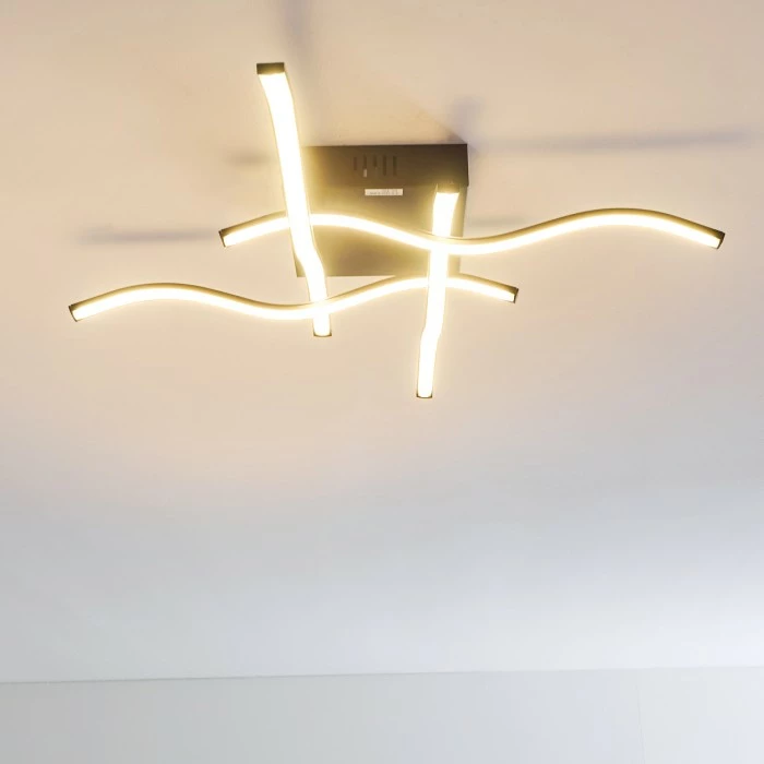 Hofstein Voltti Deckenleuchte LED Schwarz, 4-flammig 6 Hofstein Voltti Deckenleuchte LED Schwarz, 4-flammig – Bild 6