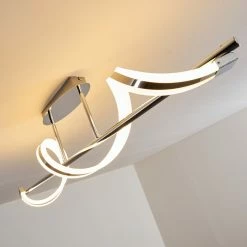 Hofstein Vora Deckenleuchte LED Chrom, 1-flammig -LED Leuchten Verkäufe vora deckenleuchte h3090114 10