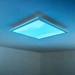 Hofstein Wabos Deckenpanel LED Weiß, 1-flammig, Fernbedienung, Farbwechsler -LED Leuchten Verkäufe wabos deckenpanel h3001349 20