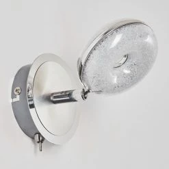 Hofstein Wandleuchte Donot LED Nickel-Matt, Chrom, 1-flammig -LED Leuchten Verkäufe wandleuchte donot h3021293 do2 3