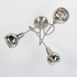 Hofstein Warga Deckenleuchte LED Nickel-Matt, 3-flammig 18 Hofstein Warga Deckenleuchte LED Nickel-Matt, 3-flammig -LED Leuchten Verkäufe warga deckenleuchte h3390160 7