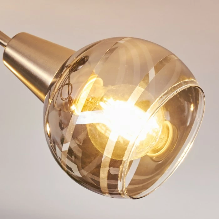 Hofstein Warga Deckenleuchte LED Nickel-Matt, 3-flammig 9 Hofstein Warga Deckenleuchte LED Nickel-Matt, 3-flammig – Bild 9