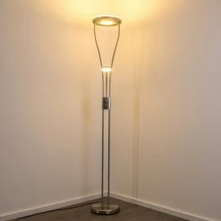 Hofstein Watino Deckenfluter LED Nickel-Matt, 3-flammig 77 Hofstein Watino Deckenfluter LED Nickel-Matt, 3-flammig -LED Leuchten Verkäufe watino deckenfluter h000458 26