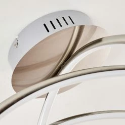 Hofstein Wengi Deckenleuchte LED Nickel-Matt, 1-flammig -LED Leuchten Verkäufe wengi deckenleuchte h3268919 do1 10