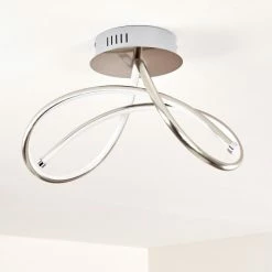 Hofstein Wengi Deckenleuchte LED Nickel-Matt, 1-flammig -LED Leuchten Verkäufe wengi deckenleuchte h3268919 do1 16