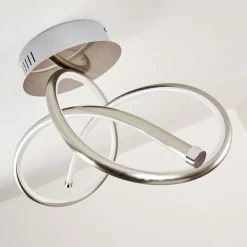 Hofstein Wengi Deckenleuchte LED Nickel-Matt, 1-flammig -LED Leuchten Verkäufe wengi deckenleuchte h3268919 do1 4