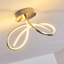 Hofstein Wengi Deckenleuchte LED Nickel-Matt, 1-flammig -LED Leuchten Verkäufe wengi deckenleuchte h3268919 do1 9