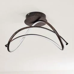 Hofstein Wengi Deckenleuchte LED Rostfarben, 1-flammig -LED Leuchten Verkäufe wengi deckenleuchte h3269220 do1 13