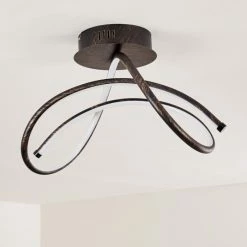 Hofstein Wengi Deckenleuchte LED Rostfarben, 1-flammig -LED Leuchten Verkäufe wengi deckenleuchte h3269220 do1 16