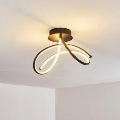 Hofstein Wengi Deckenleuchte LED Rostfarben, 1-flammig -LED Leuchten Verkäufe wengi deckenleuchte h3269220 do1 18