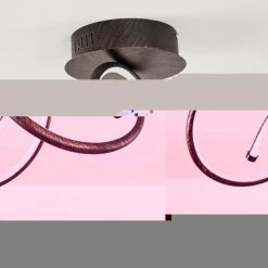 Hofstein Wengi Deckenleuchte LED Rostfarben, 1-flammig -LED Leuchten Verkäufe wengi deckenleuchte h3269220 do1 7