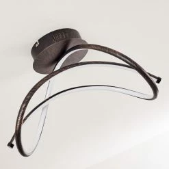 Hofstein Wengi Deckenleuchte LED Rostfarben, 1-flammig -LED Leuchten Verkäufe wengi deckenleuchte h3269220 do1 8