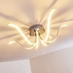 Hofstein Wikon Deckenleuchte LED Chrom, 6-flammig -LED Leuchten Verkäufe wikon deckenleuchte h3268926 do2 15