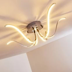 Hofstein Wikon Deckenleuchte LED Chrom, 6-flammig -LED Leuchten Verkäufe wikon deckenleuchte h3268926 do2 3