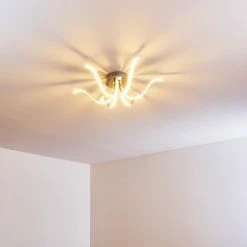 Hofstein Wikon Deckenleuchte LED Chrom, 6-flammig -LED Leuchten Verkäufe wikon deckenleuchte h3268926 do2 7