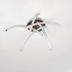 Hofstein Wikon Deckenleuchte LED Nickel-Matt, 5-flammig -LED Leuchten Verkäufe wikon deckenleuchte h3271964 do2 3