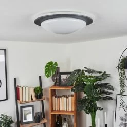 Hofstein Wil Deckenleuchte LED Anthrazit, Weiß, 1-flammig -LED Leuchten Verkäufe wil deckenleuchte h3458679 4