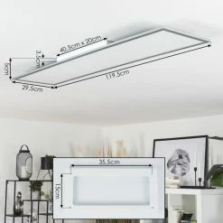 Hofstein Wilderswil Deckenpanel LED Wei&szlig;, 1-flammig -LED Leuchten Verkäufe wilderswil deckenpanel h3560310 3