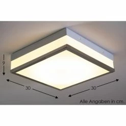 Hofstein Wing Deckenleuchte LED Chrom, 1-flammig -LED Leuchten Verkäufe wing deckenleuchte h164786 2