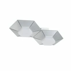 Wofi Leuchten WOFI BENTE Deckenleuchte LED Aluminium, 1-flammig