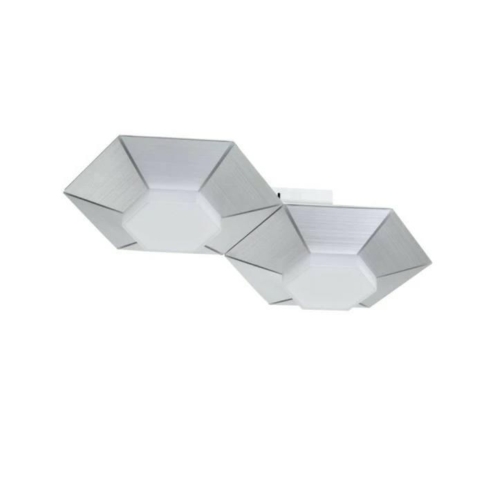 Wofi Leuchten WOFI BENTE Deckenleuchte LED Aluminium, 1-flammig 2 Wofi Leuchten WOFI BENTE Deckenleuchte LED Aluminium, 1-flammig – Bild 2