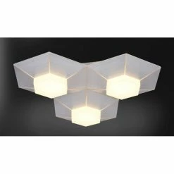 Wofi Leuchten WOFI BENTE Deckenleuchte LED Aluminium, 1-flammig -LED Leuchten Verkäufe wofi bente deckenleuchte 9165 03 63 9000 2