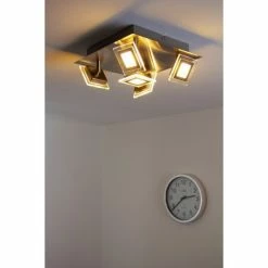 Wofi Leuchten Wofi Cholet Deckenleuchte LED Nickel-Matt, 5-flammig 31 Wofi Leuchten Wofi Cholet Deckenleuchte LED Nickel-Matt, 5-flammig -LED Leuchten Verkäufe wofi cholet deckenleuchte 9197 05 64 0000 do1 13