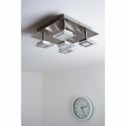 Wofi Leuchten Wofi Cholet Deckenleuchte LED Nickel-Matt, 5-flammig 22 Wofi Leuchten Wofi Cholet Deckenleuchte LED Nickel-Matt, 5-flammig -LED Leuchten Verkäufe wofi cholet deckenleuchte 9197 05 64 0000 do1 4