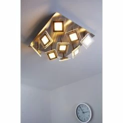 Wofi Leuchten Wofi Cholet Deckenleuchte LED Nickel-Matt, 9-flammig -LED Leuchten Verkäufe wofi cholet deckenleuchte 9197 09 64 0000 do1 8