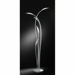 Wofi Leuchten Wofi HAMPTON Stehlampe LED Chrom, 5-flammig, Fernbedienung -LED Leuchten Verkäufe wofi hampton stehlampe 3326 05 01 5000 2